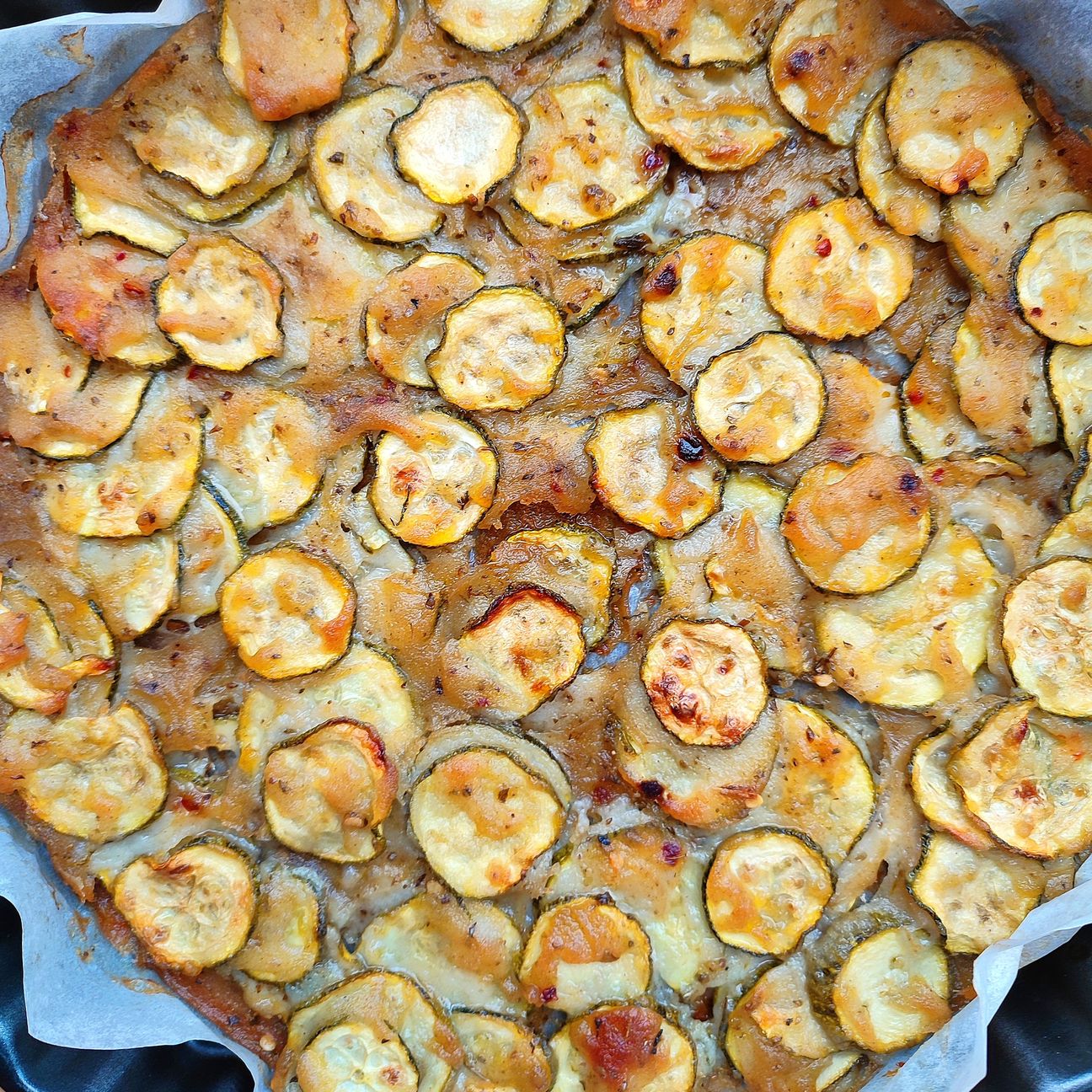 Schiacciata di zucchine