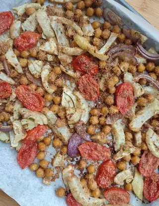 Ricetta Finocchi gratinati con ceci e pomodorini di tiziana.bianco