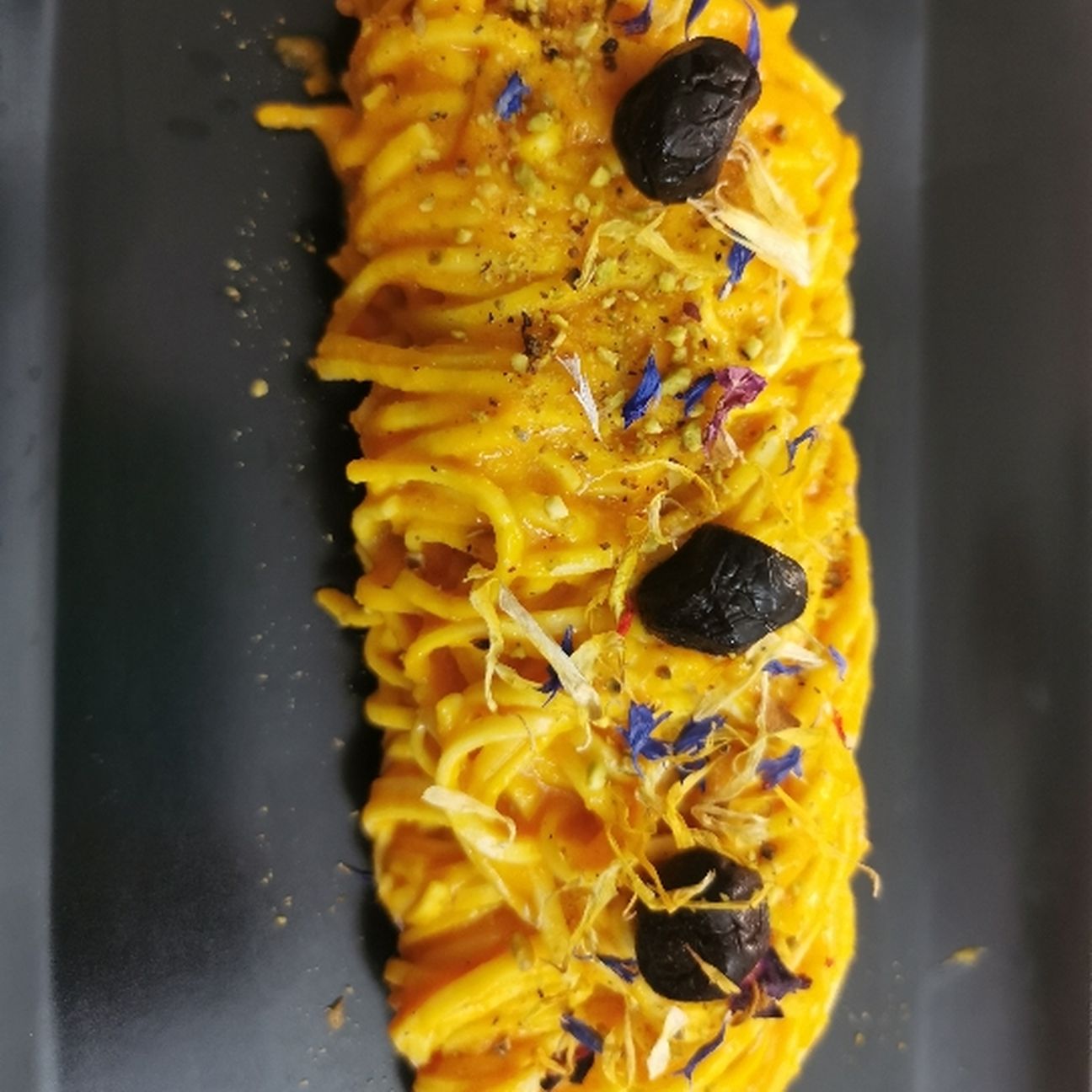 Tagliolini al pesto di carote