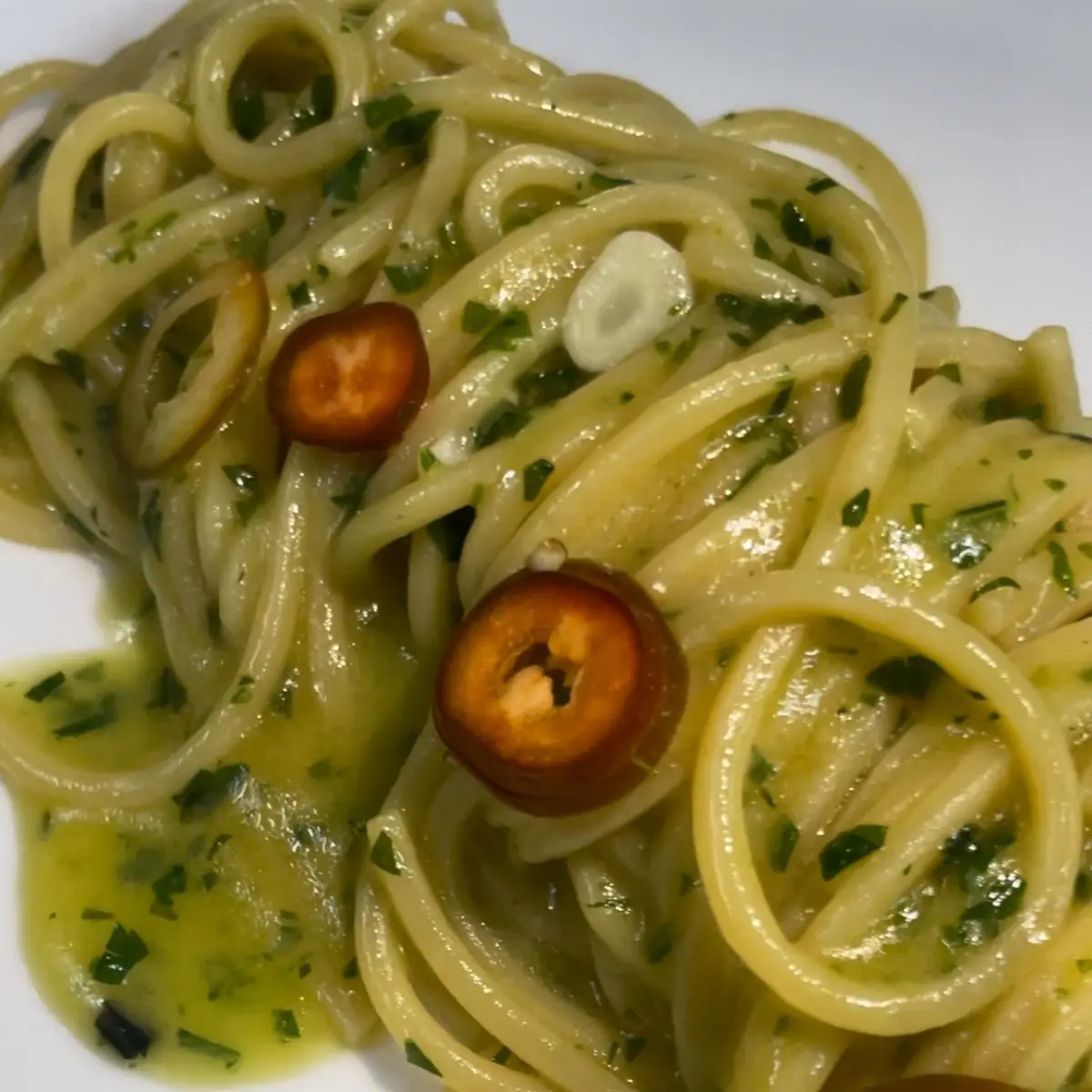 Ricetta Spaghetto Garofalo , aglio olio e peperoncino calabrese di ciakfoodporn