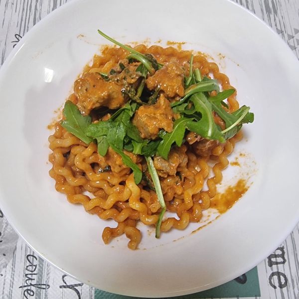 Fusilli Lunghi Con Salsiccia E Rucola😋 - Al.Ta Cucina | CookingMary