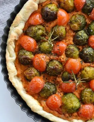 Ricetta Quiche cavolini e pomodori di mabka_senza_lattosio