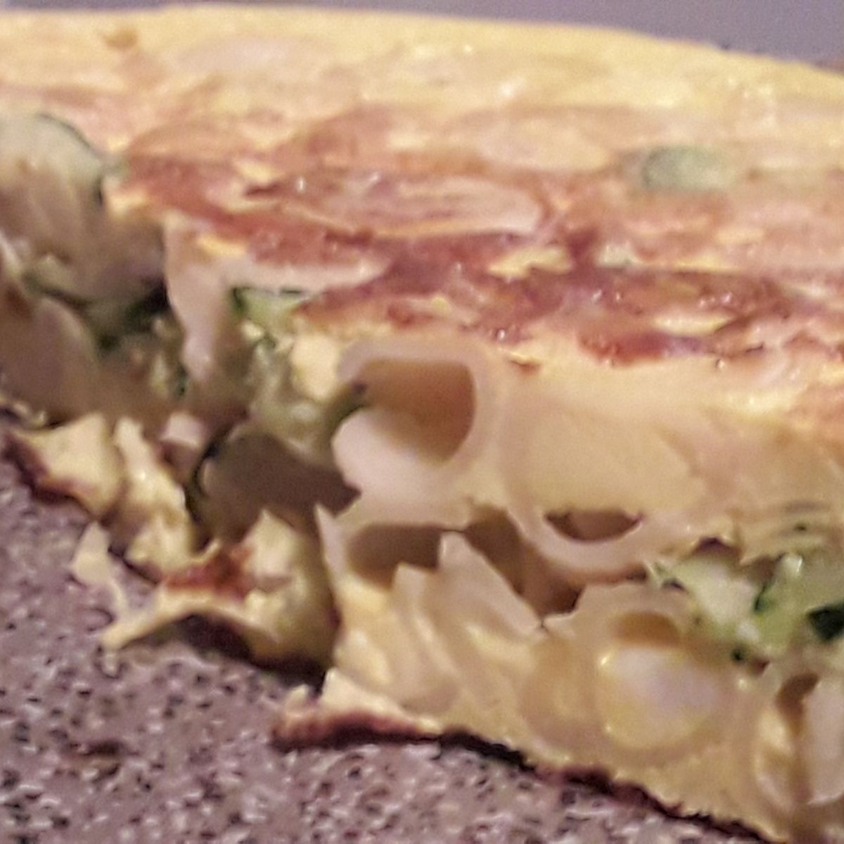 Frittata di pasta e zucchine