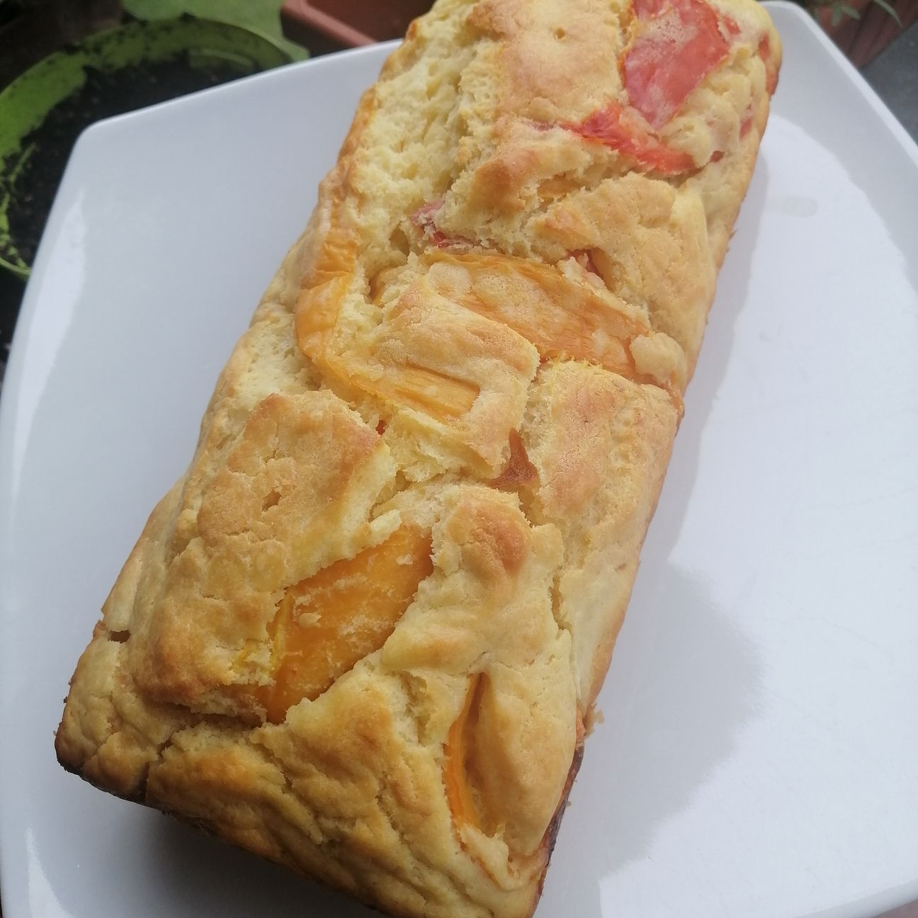 Plumcake ai peperoni