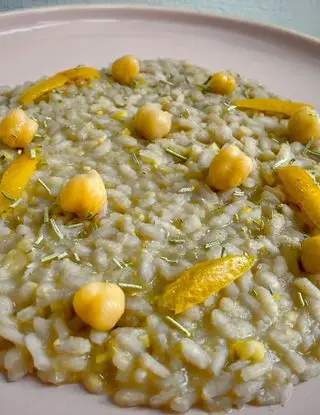 Ricetta Vialone nano ceci infuso di rosmarino e kumquats marinati di Cicciochef_TO