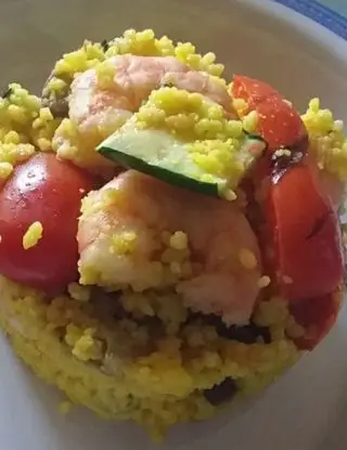 Ricetta Cous cous con gamberi e verdure di in_cucina_con_alessio