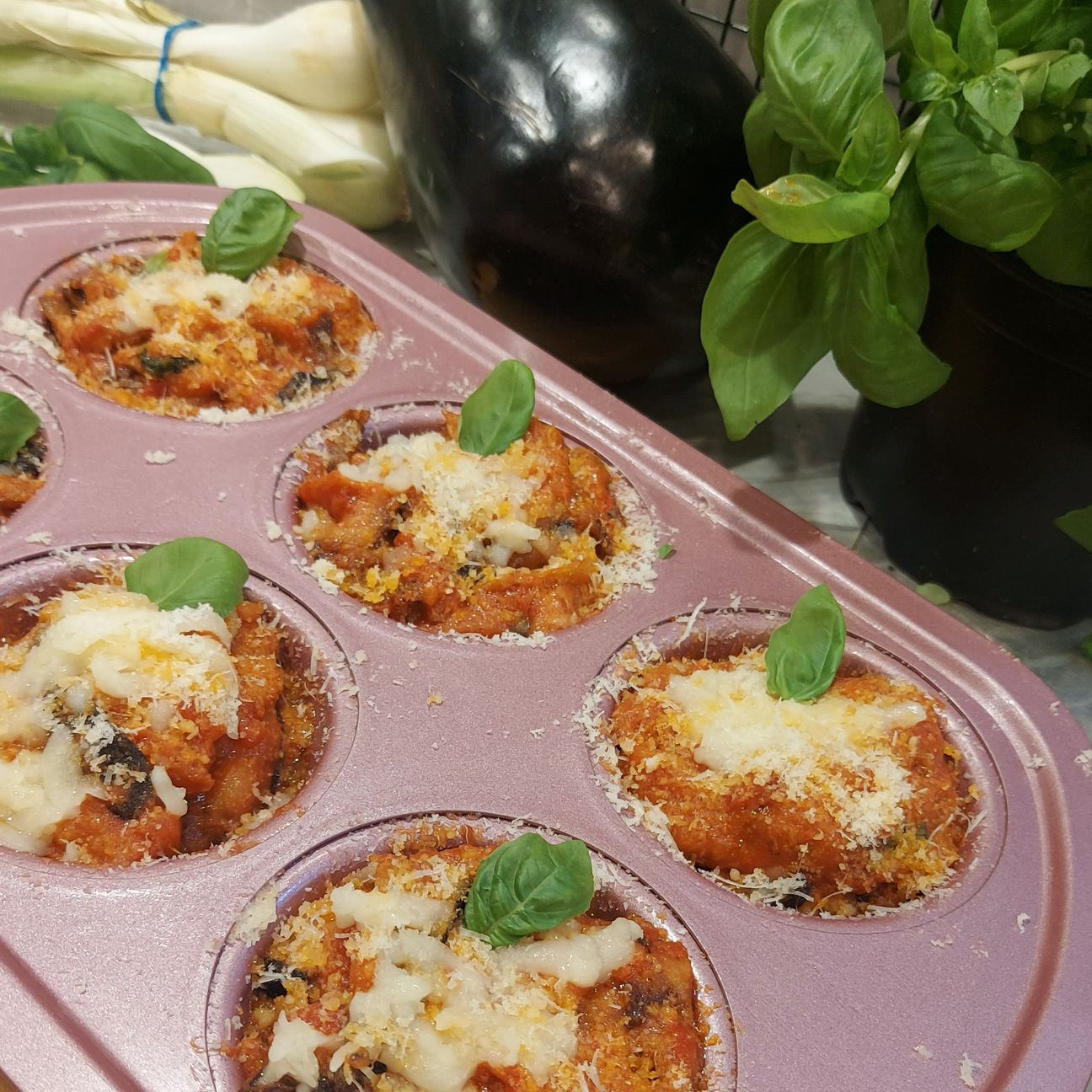 Cestini di parmigiana