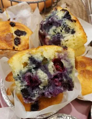 Ricetta Muffin mirtilli e cioccolato bianco di roberta_nuc