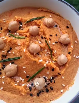 Ricetta Hummus di carote e ceci! 🥕🌱 di ariannafrizzo91