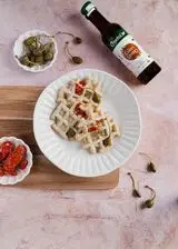 Ricetta Waffle salati al curry