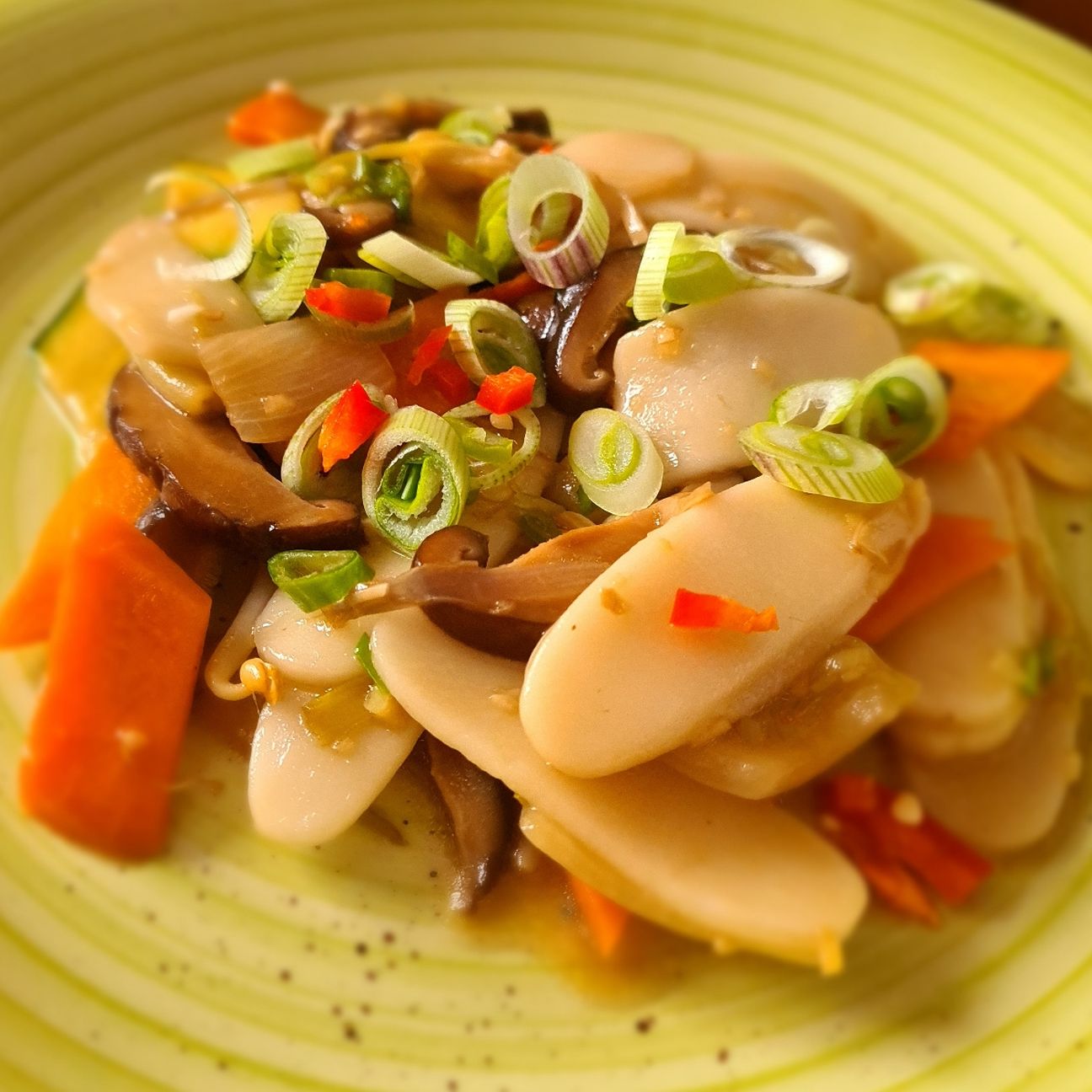 gnocchi di riso cinesi