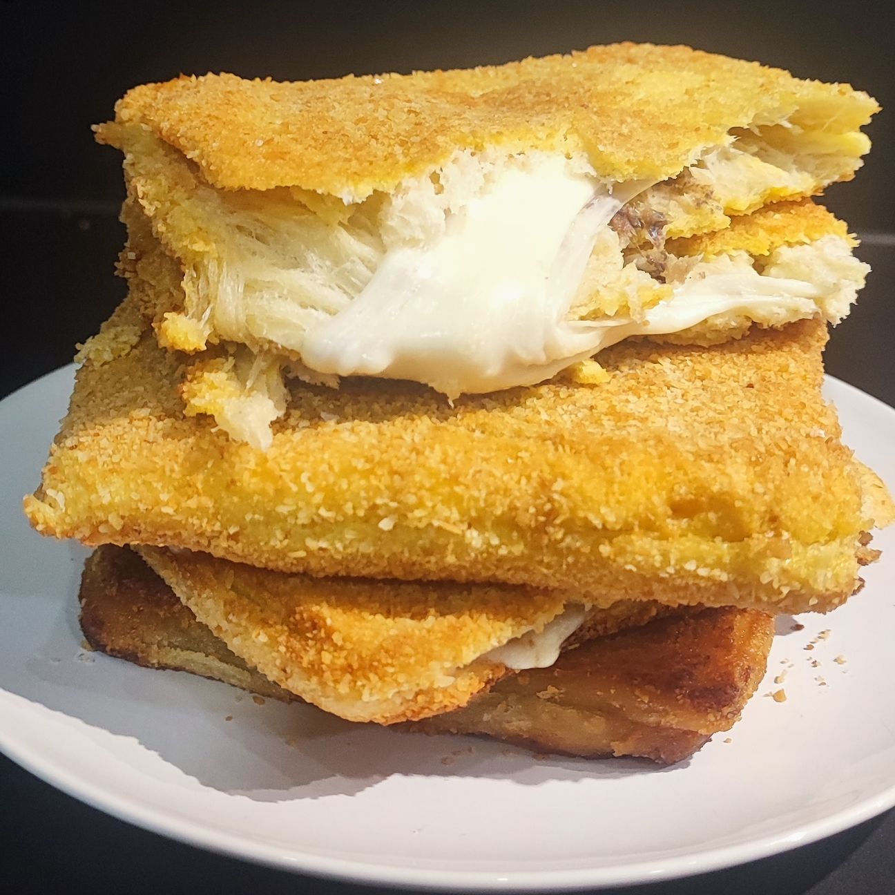 Mozzarella in carrozza con alici