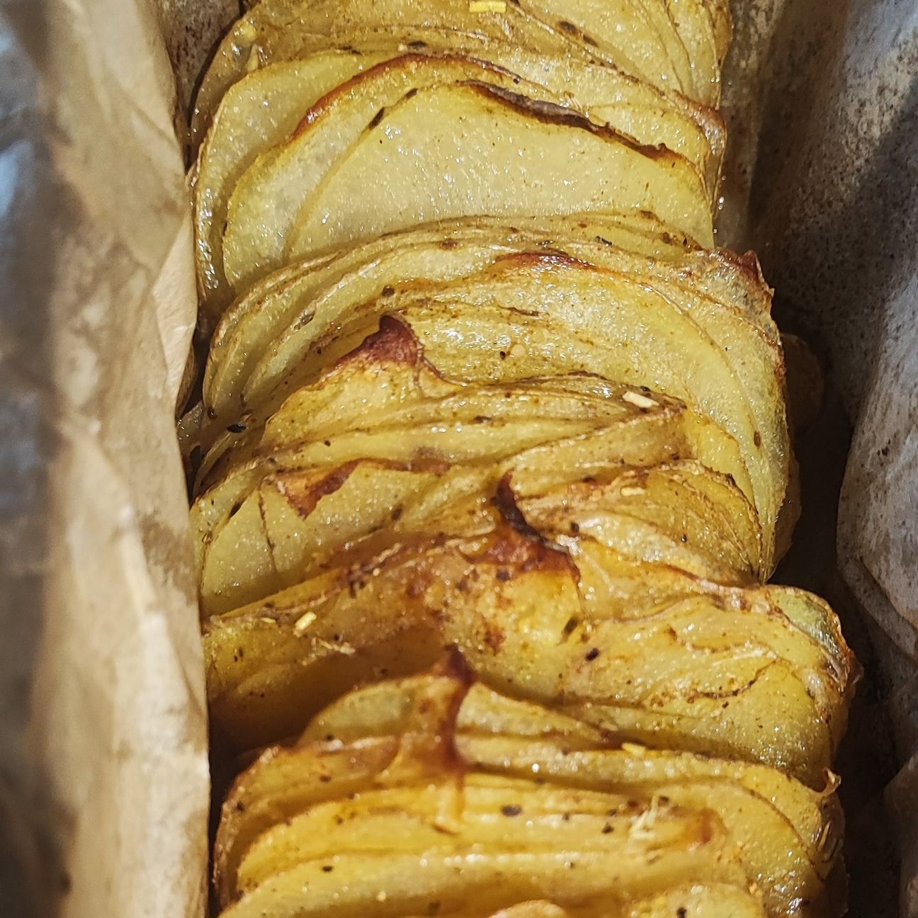 Patate sfogliate