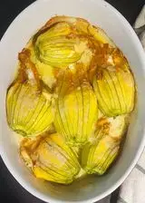 Ricetta Fiori di zucca ripieni al forno