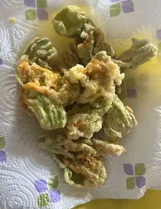 Ricetta Fiori di zucca in tempura di alessandra_