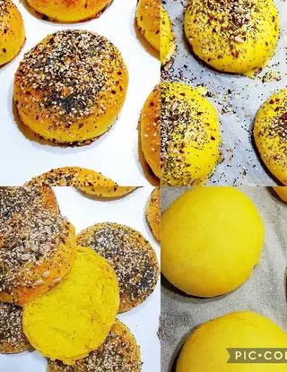 Ricetta Burger buns alla curcuma di veronica332