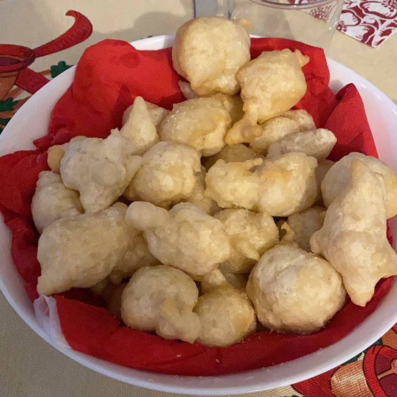 Frittelle di pasta cresciuta