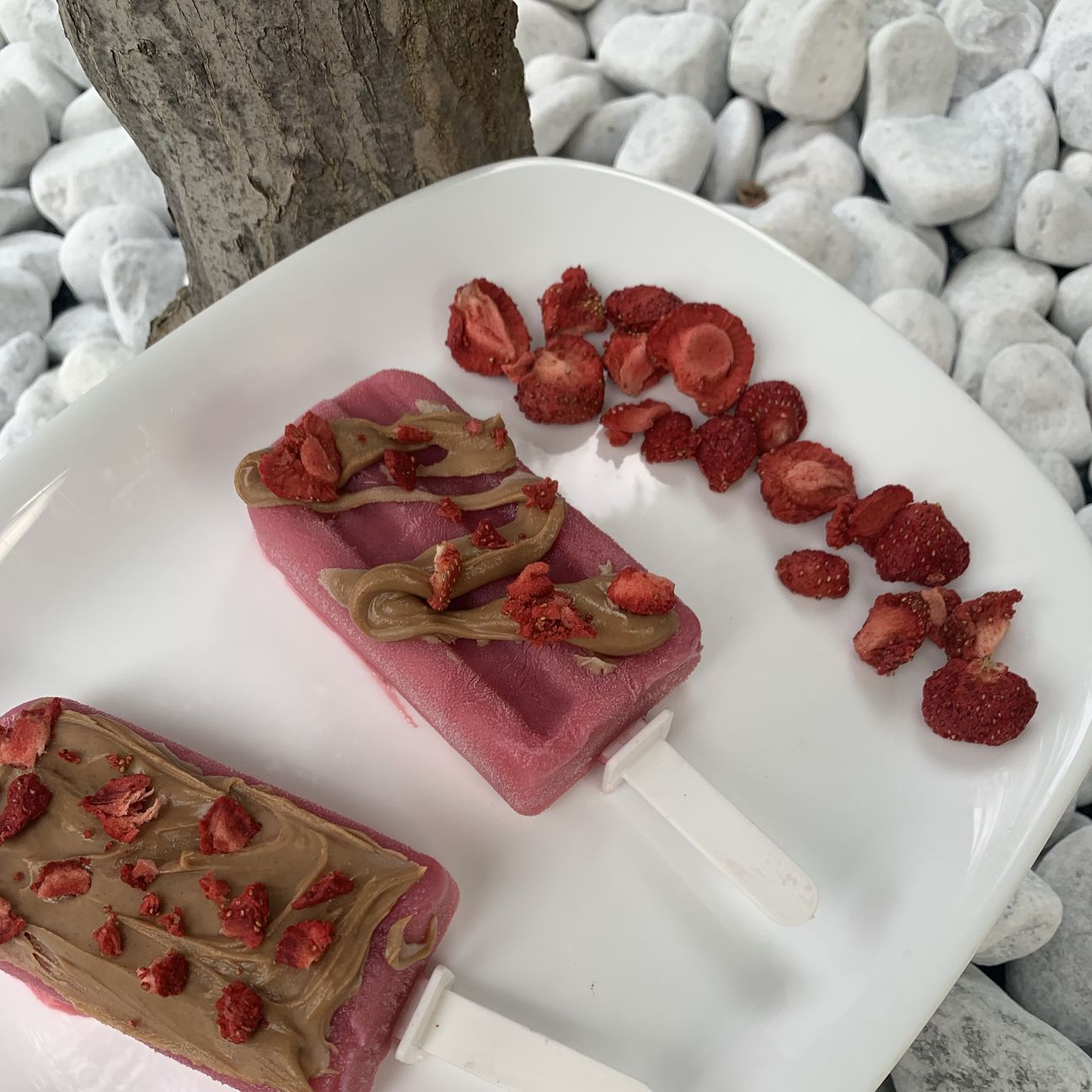 Gelati proteici fragola & burro di arachidi