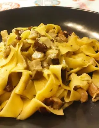 Ricetta Tagliatelle ai funghi porcini di Cuocopercaso90