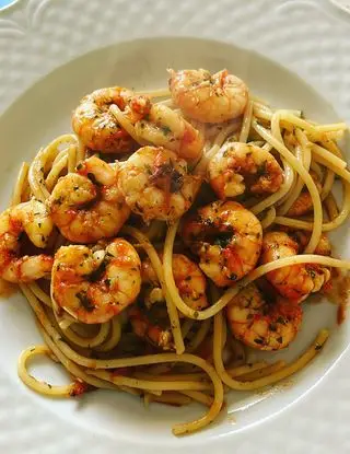 Ricetta Spaghetti con gamberi di martino69maria