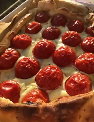 Ricetta Torta di ricotta e pomodorini di enri