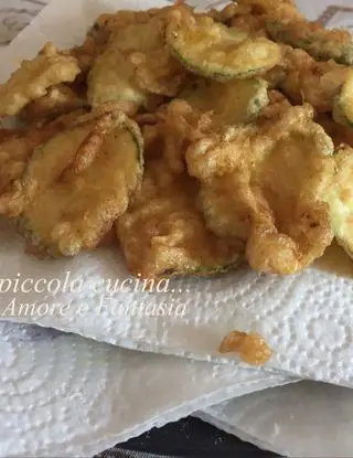 Ricetta Zucchine fritte all'uovo di lamiapiccolacucinamorefantasia