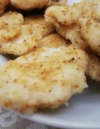 Ricetta Straccetti di pollo impanati, senza uova di lamiapiccolacucinamorefantasia