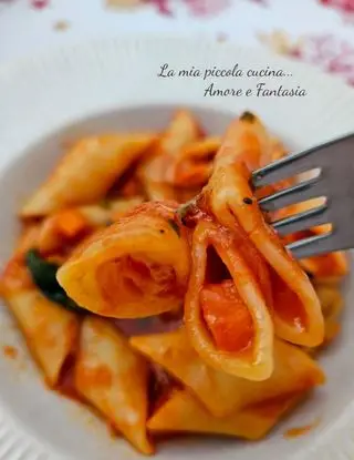 Ricetta Penne a candela con sugo al tonno di lamiapiccolacucinamorefantasia