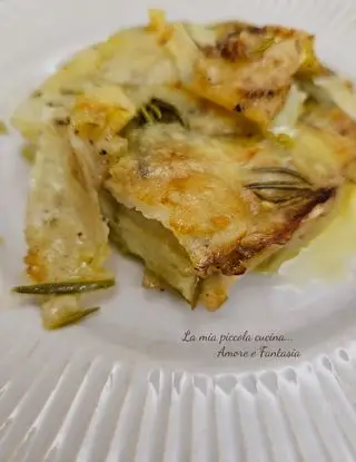 Ricetta Parmigiana di patate con pecorino di lamiapiccolacucinamorefantasia