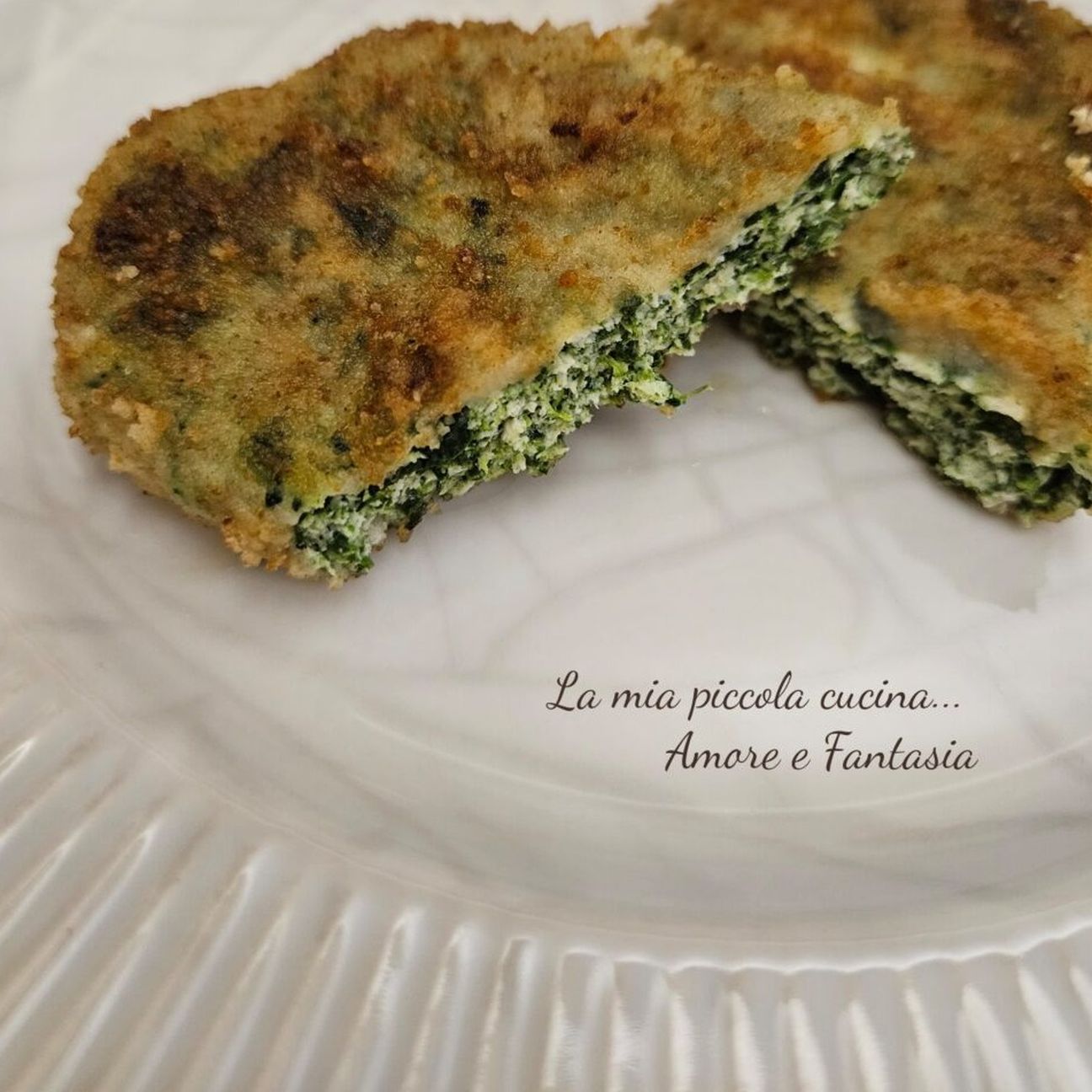 Spinacine di pollo homemade, senza uova