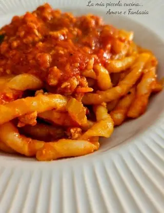 Ricetta Fusilli freschi al ragù di lamiapiccolacucinamorefantasia