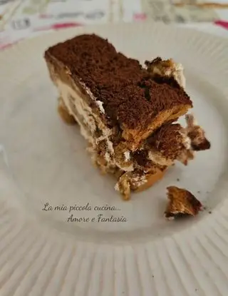 Ricetta Tronchetto di fette biscottate ripieno con crema caffè di lamiapiccolacucinamorefantasia