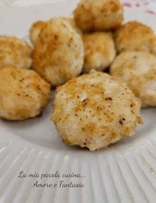 Ricetta Nuggets di pollo, senza uova di lamiapiccolacucinamorefantasia