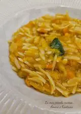 Ricetta Risoni con vellutata di zucca