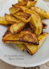 Ricetta Patate a spicchi al forno, croccanti fuori e morbide dentro