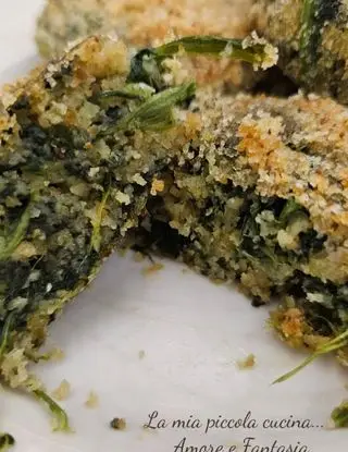 Ricetta Medaglioni agli spinaci, senza uova di lamiapiccolacucinamorefantasia