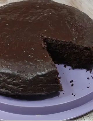 Ricetta Torta al cioccolato senza uova e burro di Ricette_in_un_click