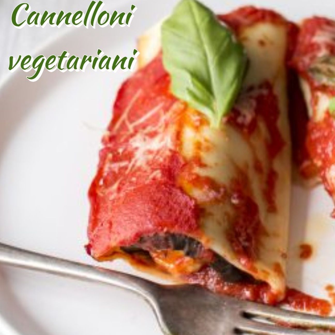 Cannelloni ripieni di melanzane,senza besciamella e in versione vegetariana