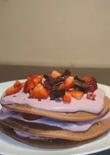 Ricetta Pancake proteici al cacao