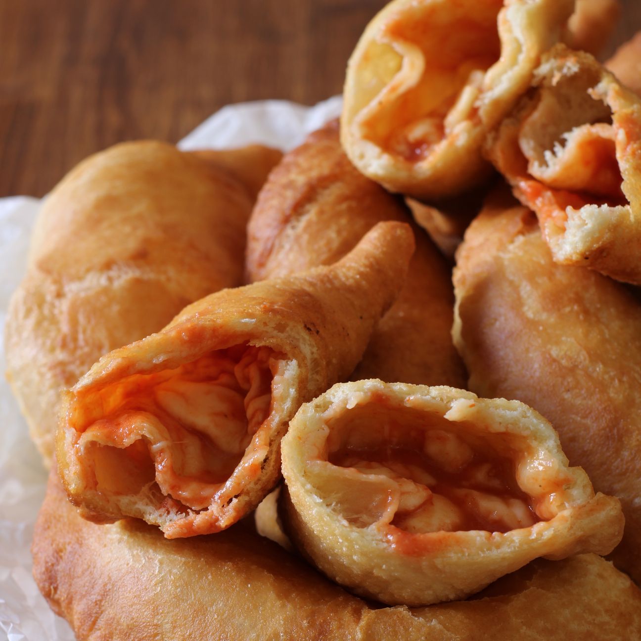 Panzerotti fritti pugliesi