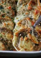 Ricetta Gnocchi di polenta 'alla romana' con funghi e scamorza