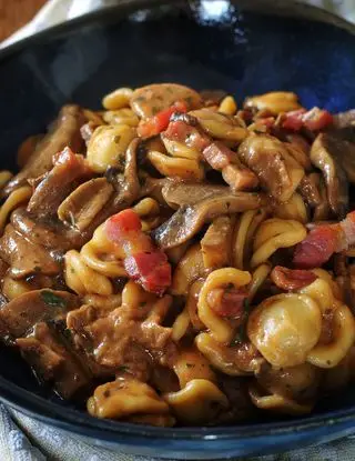 Ricetta Orecchiette alla boscaiola 'rivisitate' di ilpugliesechecucina