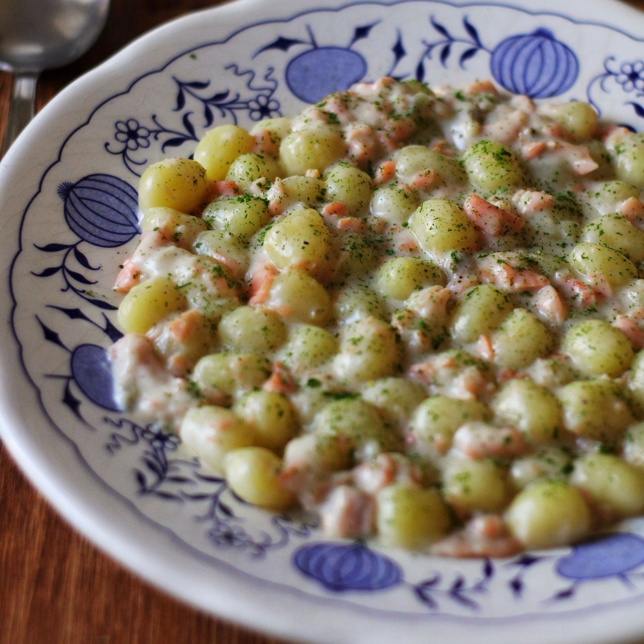 Gnocchetti di patate al salmone cremosissimi
