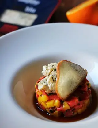 Ricetta Tartare di salmone e mango di ilpugliesechecucina