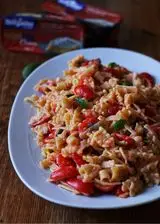Ricetta Pasta fredda con salmone, pomodorini e formaggio