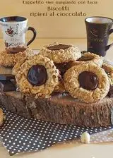 Ricetta Biscotti ripieni al cioccolato