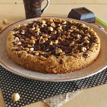 Ricetta Tort cookie cioccolato e nocciole di luciapanico77