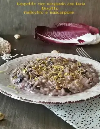 Ricetta Risotto radicchio e mascarpone di luciapanico77