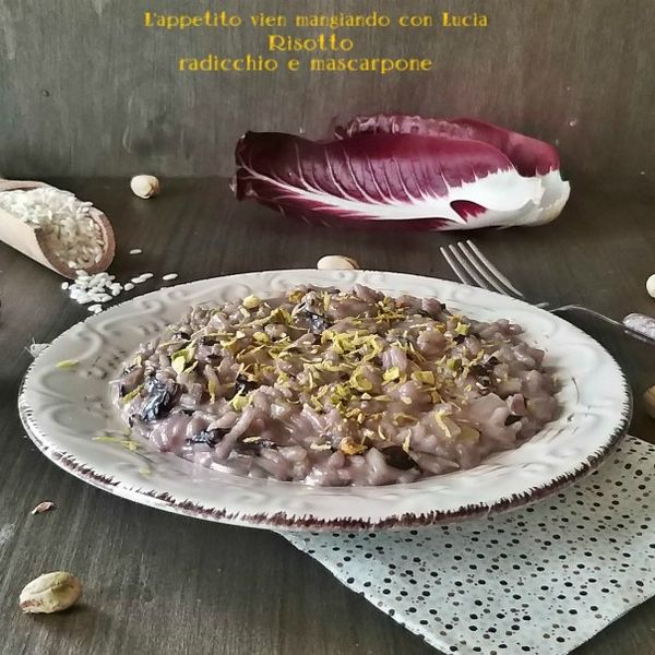 Risotto radicchio e mascarpone - Al.Ta Cucina | luciapanico77