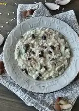 Ricetta Risotto con funghi e latte di cocco